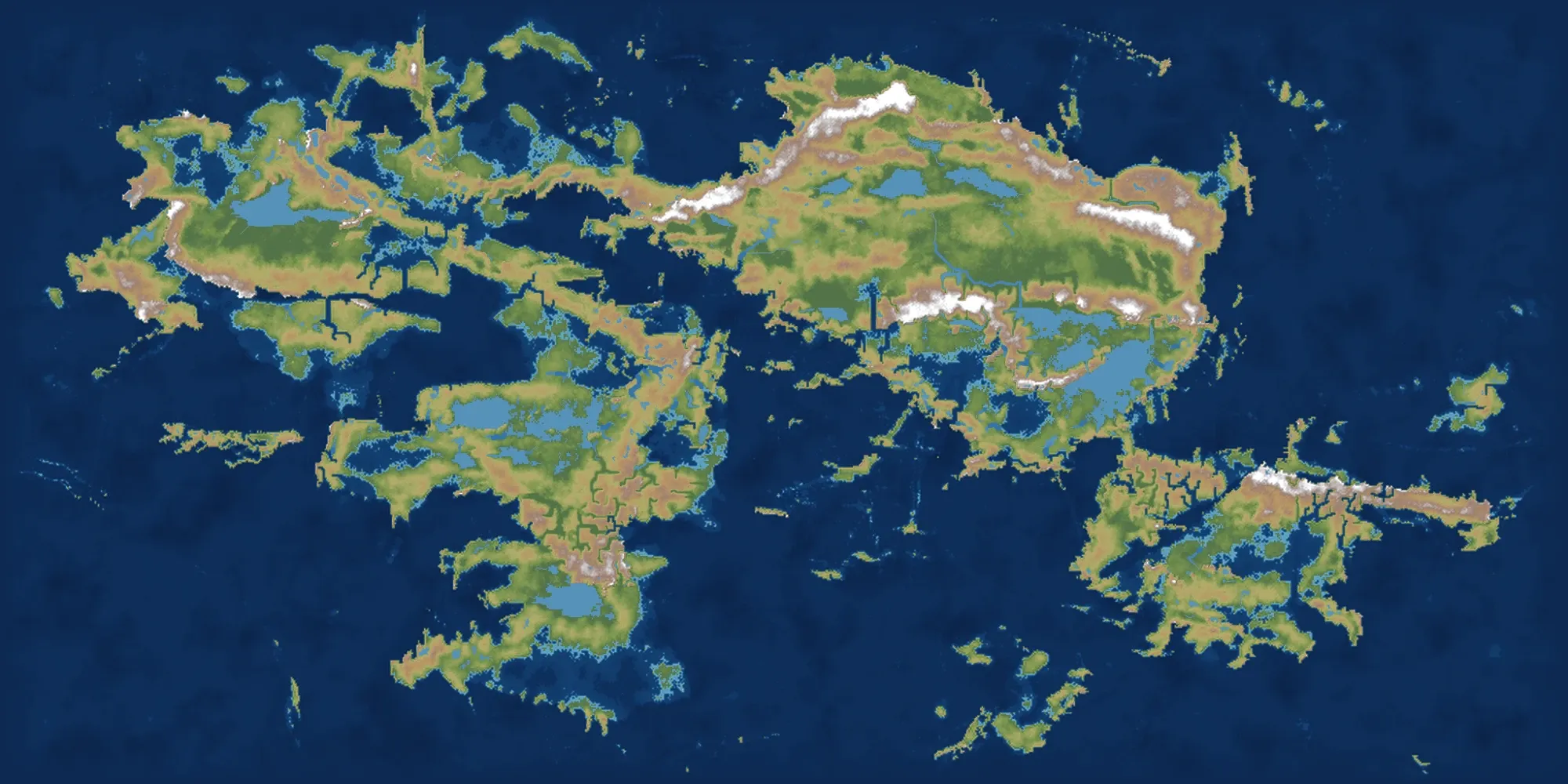 Carte du monde